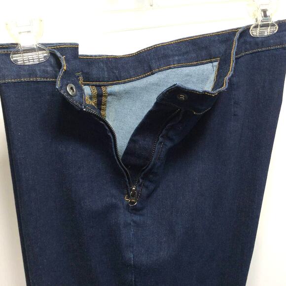 GAP Denim Women's Jeans Sculpt True Skinny High Rise Side Zip Blue 40x27 / 35R - Picture 12 of 12